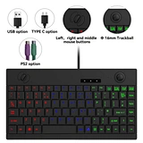 wired,mini size,trackball